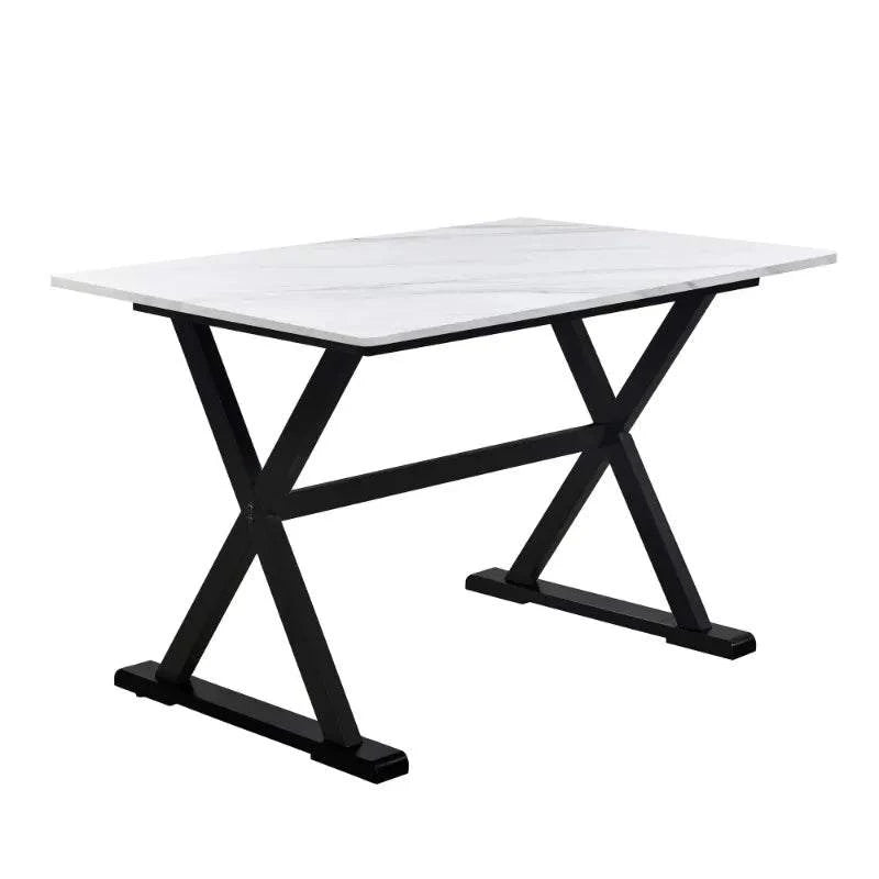 5-Piece Marble Dining Set 🍽️🪑Introducing the Euroco Dining Room Set of 5 - an elegant and high-quality addition to your home, designed for unforgettable dining experiences with family and friendSHOP ALL I WANTShop All I Want5-Piece Marble Dining Set