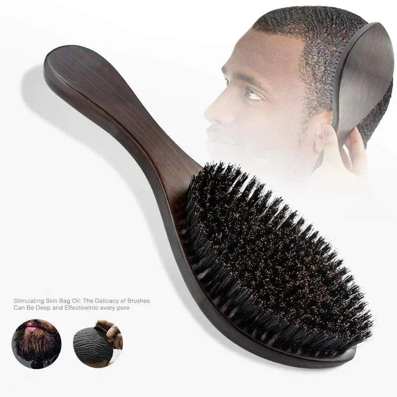 New MAN Hair Brush – Boar Bristle Beard & Shaving Comb for Face MassagAchieve a polished look with the New MAN Hair Brush, expertly designed for the modern man. This boar bristle brush is perfect for grooming beards, ensuring a well-keShop All I WantShop All I WantMAN Hair Brush – Boar Bristle Beard & Shaving Comb