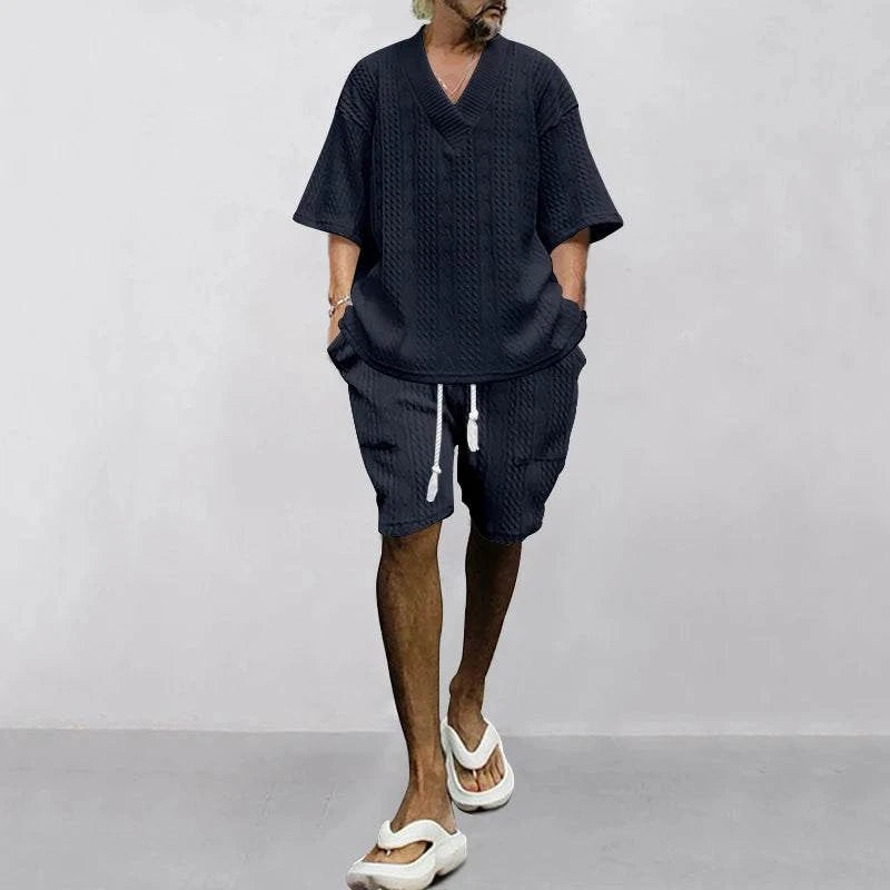 New Summer Men's Set – Loose Casual Sports Suit, High-Quality Cotton JStep into summer with confidence in the New Summer Men's Set, designed for ultimate comfort and style. This two-piece sports suit features a loose fit, allowing for Shop All I WantShop All I WantSummer Men'