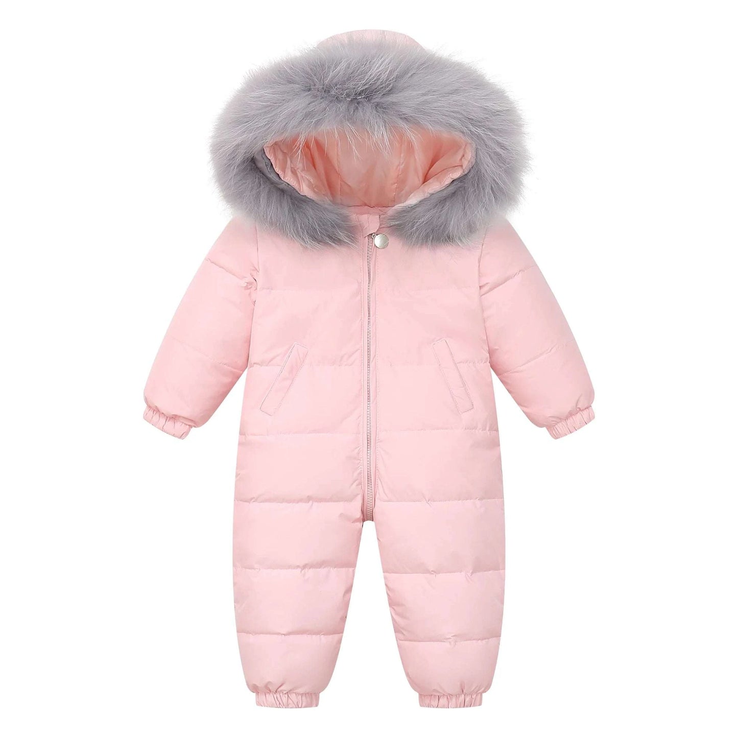 RAISE Winter Baby Down Jumpsuit – ❄️ Fur Hood, Snowsuit for Toddler BoEnsure your toddler stays warm and stylish with the RAISE Winter Baby Down Jumpsuit. Featuring a luxurious real raccoon fur hood and premium down insulation, this snShop All I WantShop All I Wantsnowsuit