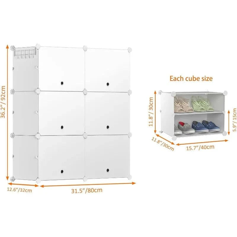 8-Tier Shoe Rack – 32 Pair Plastic Storage Organizer for Closet & EntrMaximize your storage space with this 8-Tier Shoe Rack, designed to hold up to 32 pairs of shoes. Perfect for closets or entryways, this minimalist modern organizer Shop All I WantShop All I Want8-Tier Shoe Rack – 32 Pair Plastic Storage Organizer
