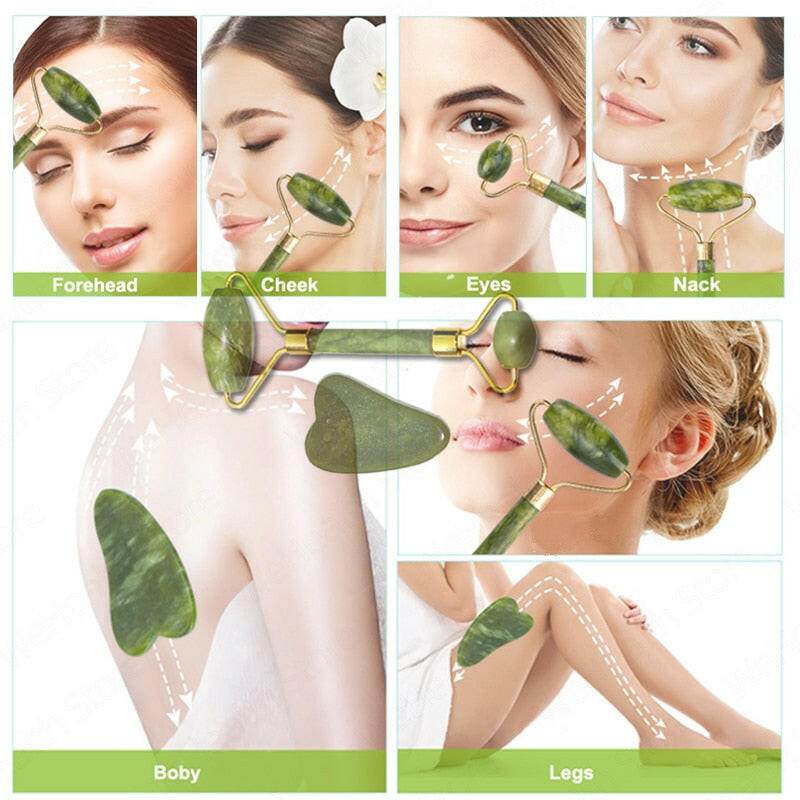 Face Roller for Facial LiftUnlock the Beauty of Radiant Skin with FUBEICHLY's Natural Jade Face Roller!
Experience the rejuvenating power of our Natural Jade Face Roller, a timeless beauty secSHOP ALL I WANTShop All I WantFace Roller