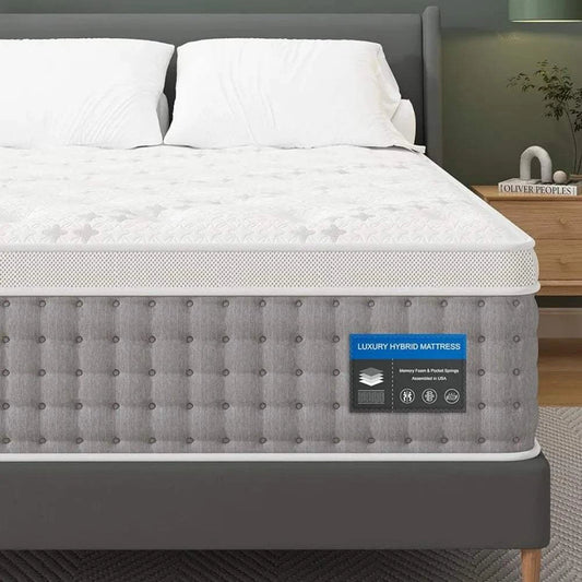 14-Inch Hybrid King Mattress 🛏️ Gel memory foam and pocket springs foIndulge in superior comfort with the 14-Inch Hybrid King Mattress 🛏️, designed with gel memory foam and pocket springs for optimal motion isolation. Whether you're Shop All I WantShop All I Want14-Inch Hybrid King Mattress 🛏️ Gel memory foam