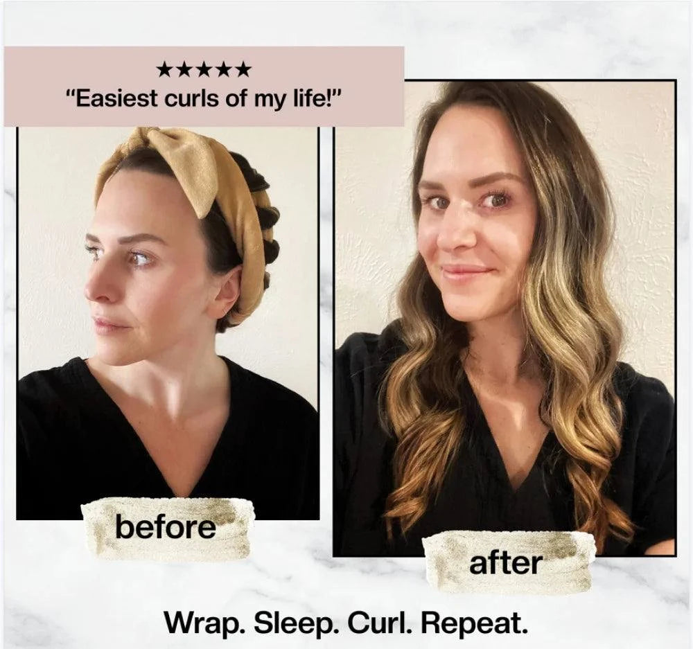 💁♀️ Heatless Curling Rod Headband – Soft, No-Heat Hair Rollers for EAchieve beautiful curls without the heat with the Heatless Curling Rod Headband. Designed for comfort while you sleep, this soft and flexible headband creates effortShop All I WantShop All I WantHeatless Curling Rod Headband