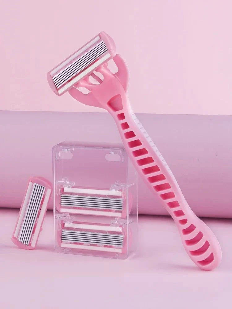 Body Hair Shaving Set  Shop All I Want Body Hair Shaving Set for Men & Women | Smooth Bikini Shave (1 Handle Get a smooth, irritation-free shave with this body hair razor set, designed for both men and women. Equipped with 1 easy-grip handle and 12 high-quality replacement Shop All I WantShop All I WantSmooth Bikini Shave (1 Handle + 12 Blades) ✨