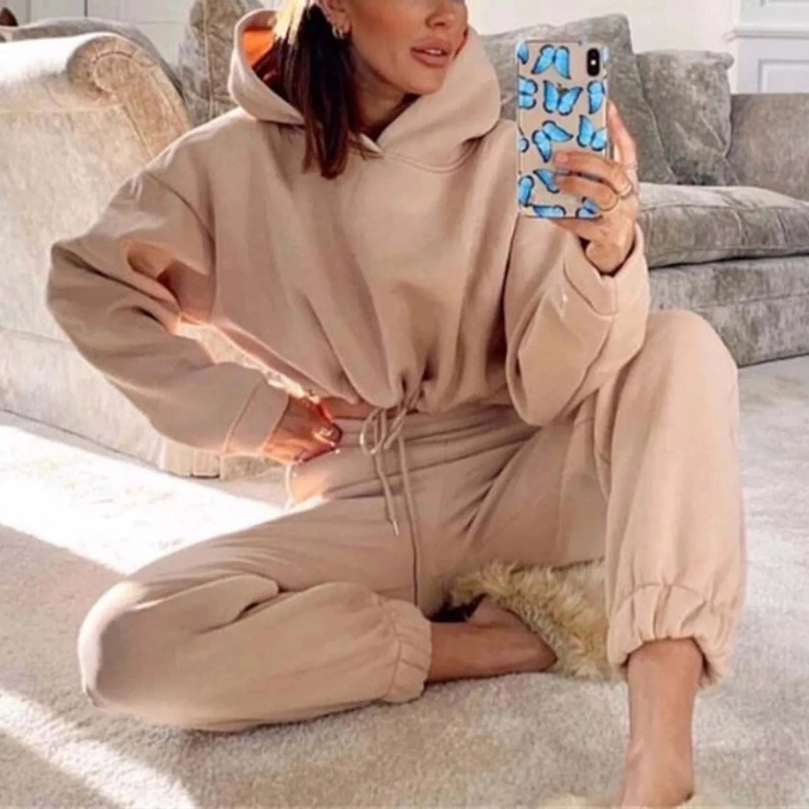 Women's Two-Piece Sweatshirt Set π§₯π #CasualOutfitsIntroducing our Women's Two-Piece Sweatshirt Set β a perfect blend of comfort and style for your casual outings. π§₯π #CasualOutfits
Key Features:
π Cozy SweatshirtShop All I WantShop All I WantSweatshirt Set