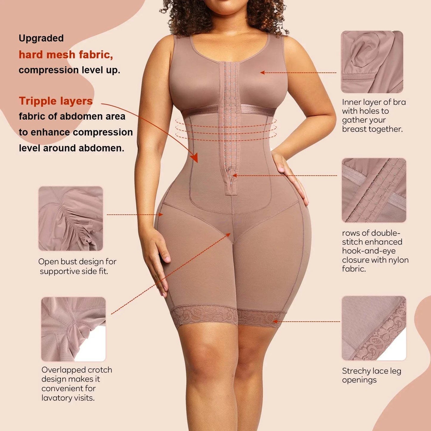 Colombianas Shaper Stage 2 | Postpartum Girdle for Women’s Slimming ✨Achieve the perfect silhouette with the Colombianas Shaper Stage 2. Designed specifically for women, this postpartum girdle provides excellent support after BBL or sShop All I WantShop All I WantColombianas Shaper Stage 2