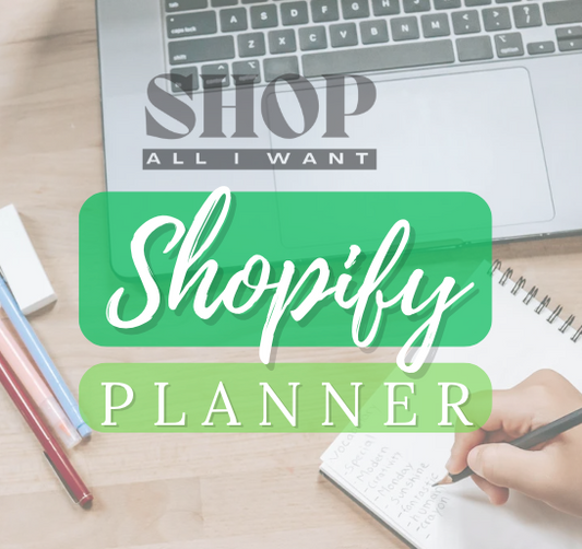 Shopify Planner -41 PagesShop All I WantShop All I WantShopify Planner -41 Pages