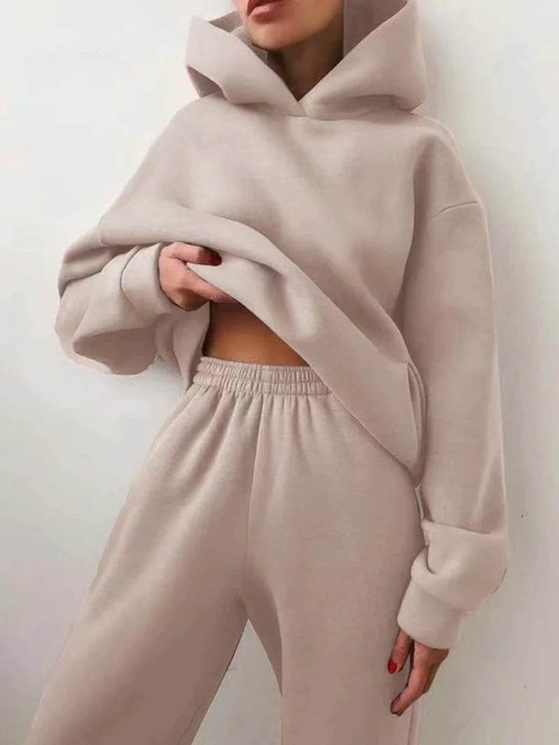 Two-Piece Tracksuit SetStay Cozy, Stay Stylish – The Perfect Blend of Comfort and FashionStep up your loungewear game with our Women’s Fleece Two-Piece Tracksuit Set. Designed for both warShop All I WantShop All I Want-Piece Tracksuit Set