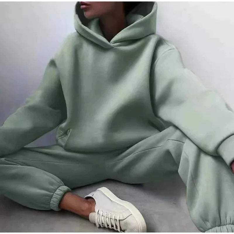 Two-Piece Tracksuit SetStay Cozy, Stay Stylish – The Perfect Blend of Comfort and FashionStep up your loungewear game with our Women’s Fleece Two-Piece Tracksuit Set. Designed for both warShop All I WantShop All I Want-Piece Tracksuit Set