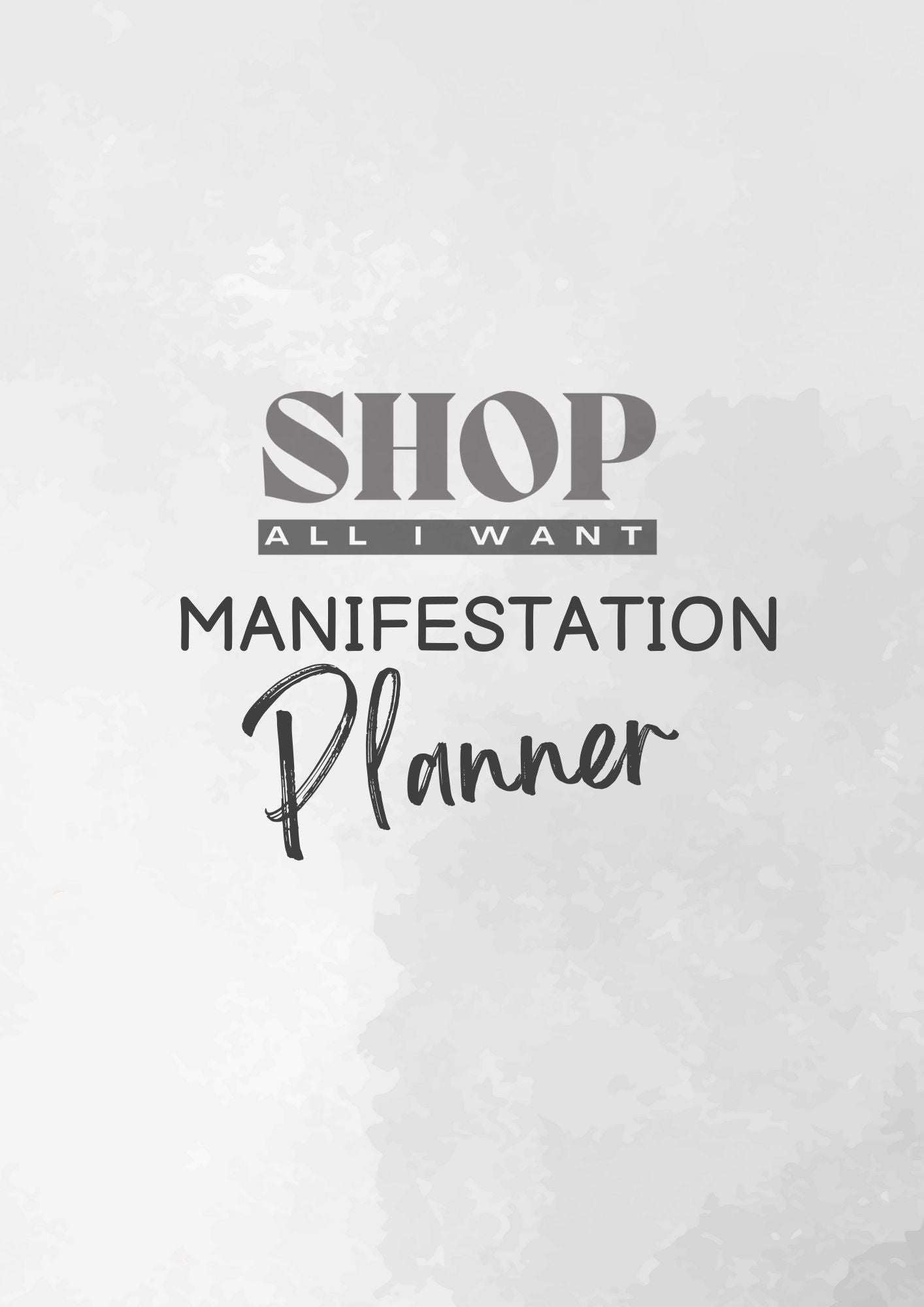 Manifestation Planner