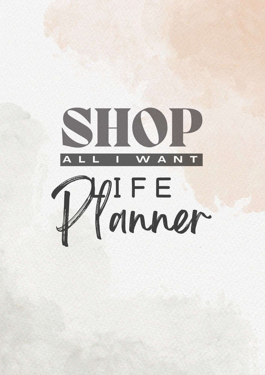 Shop All I WantLife Planner🌟 Life Planner: Design Your Dream Life! 🌟
Take charge of your life with our Life Planner, your ultimate tool for staying organized, inspired, and focused on what tShop All I WantShop All I WantPersonal Development- Life Planner