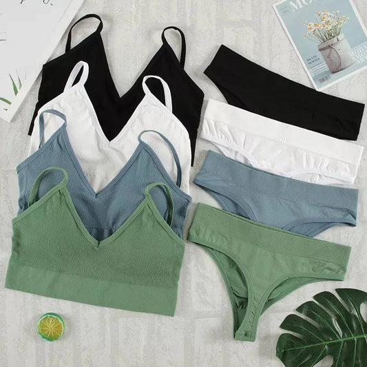 2Pcs Bra Set 🌿Introducing our exquisite Two-Piece Bra Set, where comfort meets style in perfect harmony! Are you ready to elevate your everyday wear to a whole new level of comforSHOP ALL I WANTShop All I Want2Pcs Bra Set