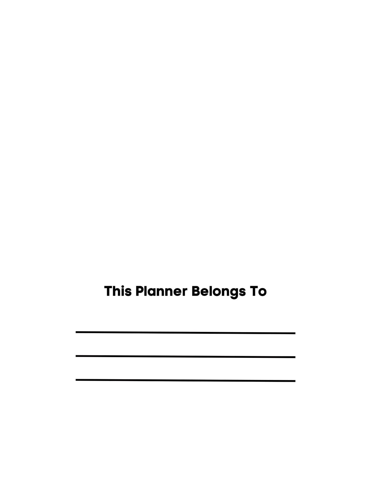 Small Business Planner - 61 Pages