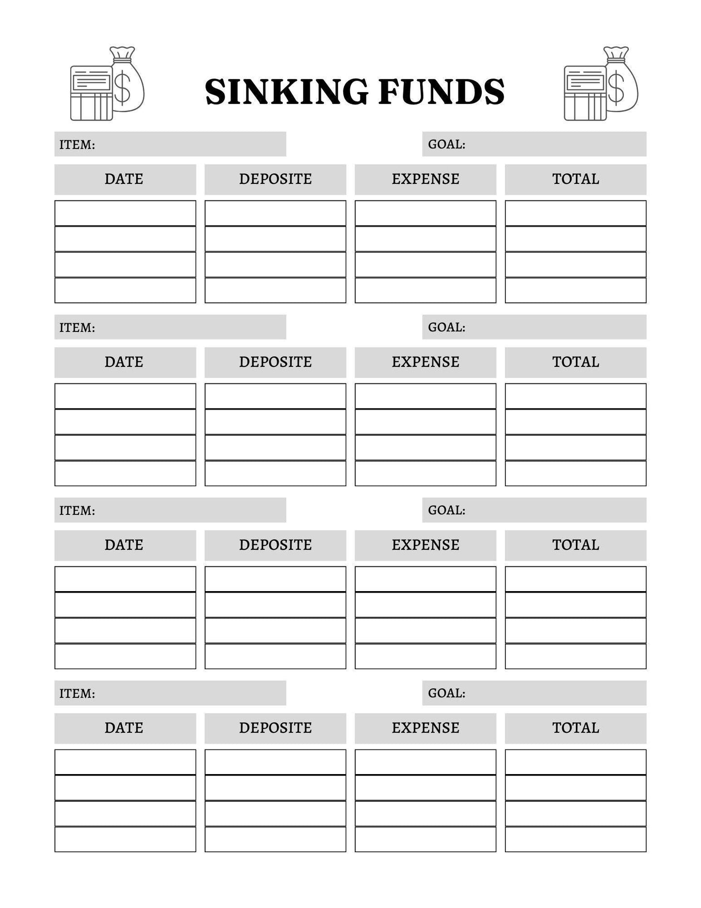 Budget Tracker Planner