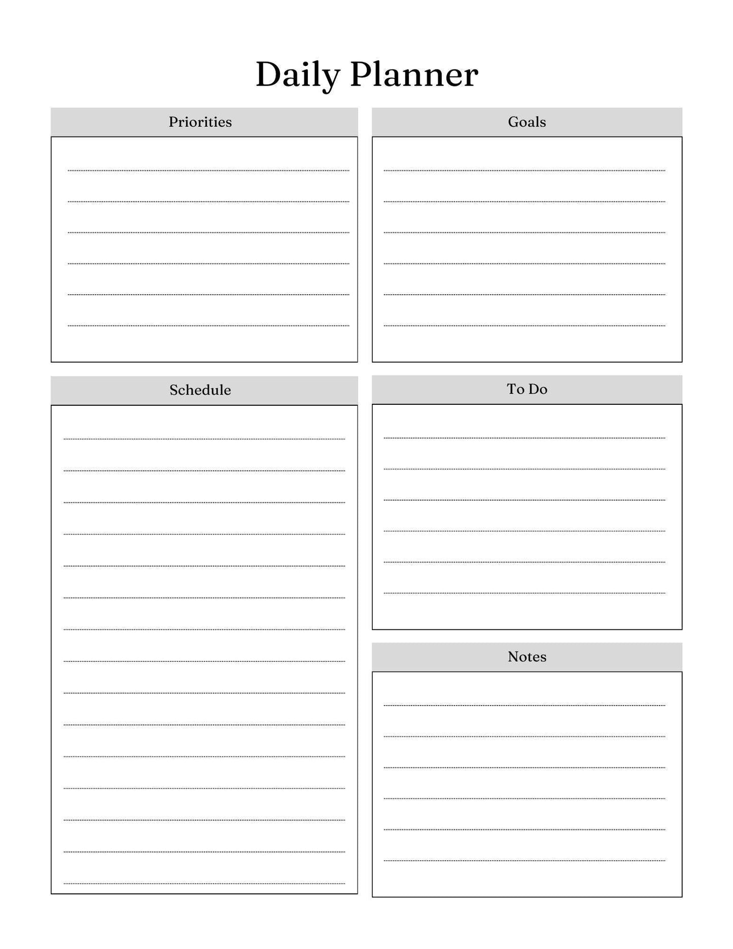 Social Media Monthly Post Planner -49 Pages