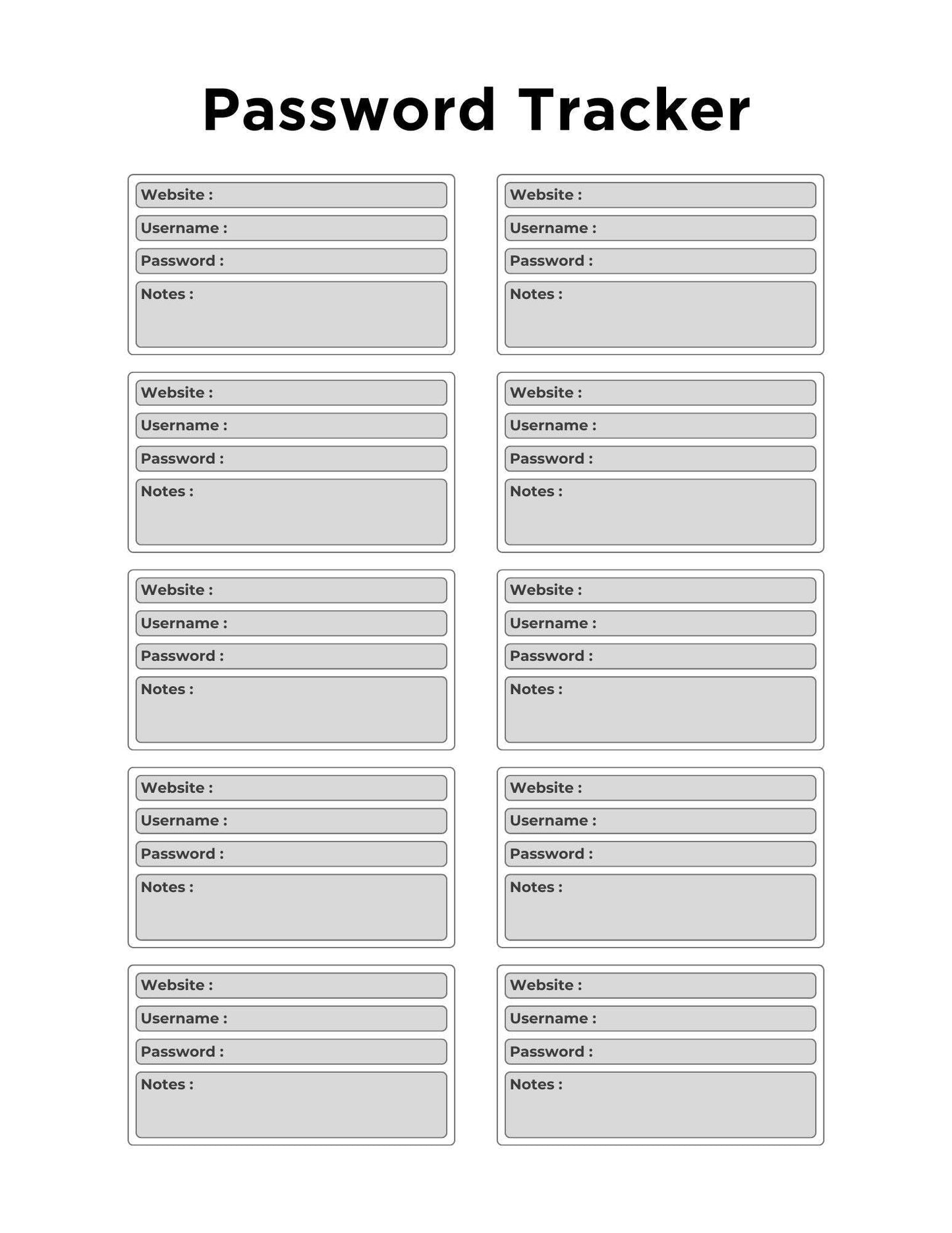 Side Hussle Planner -71 Pages