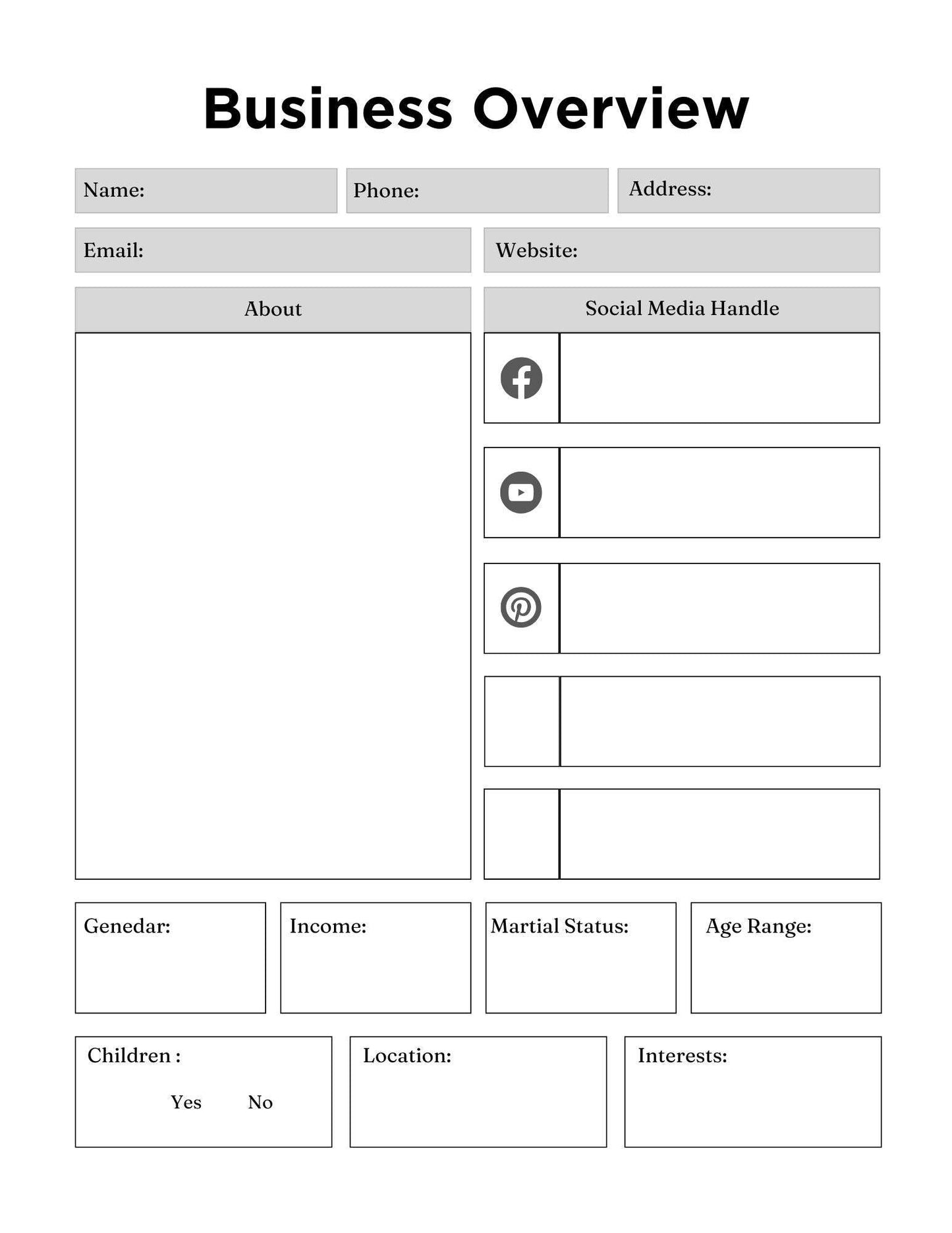 Side Hussle Planner -71 Pages