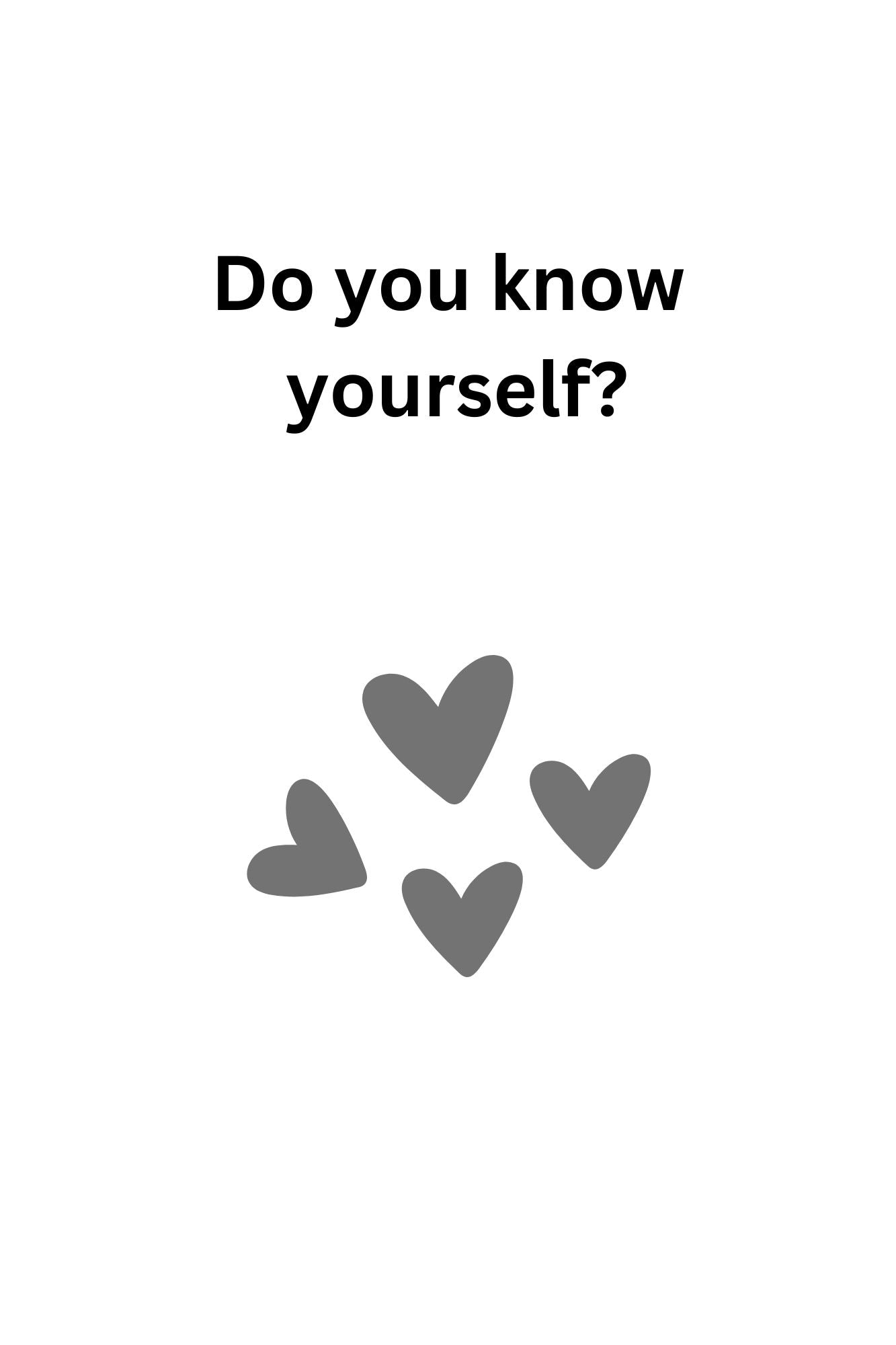 Self Love Workbook