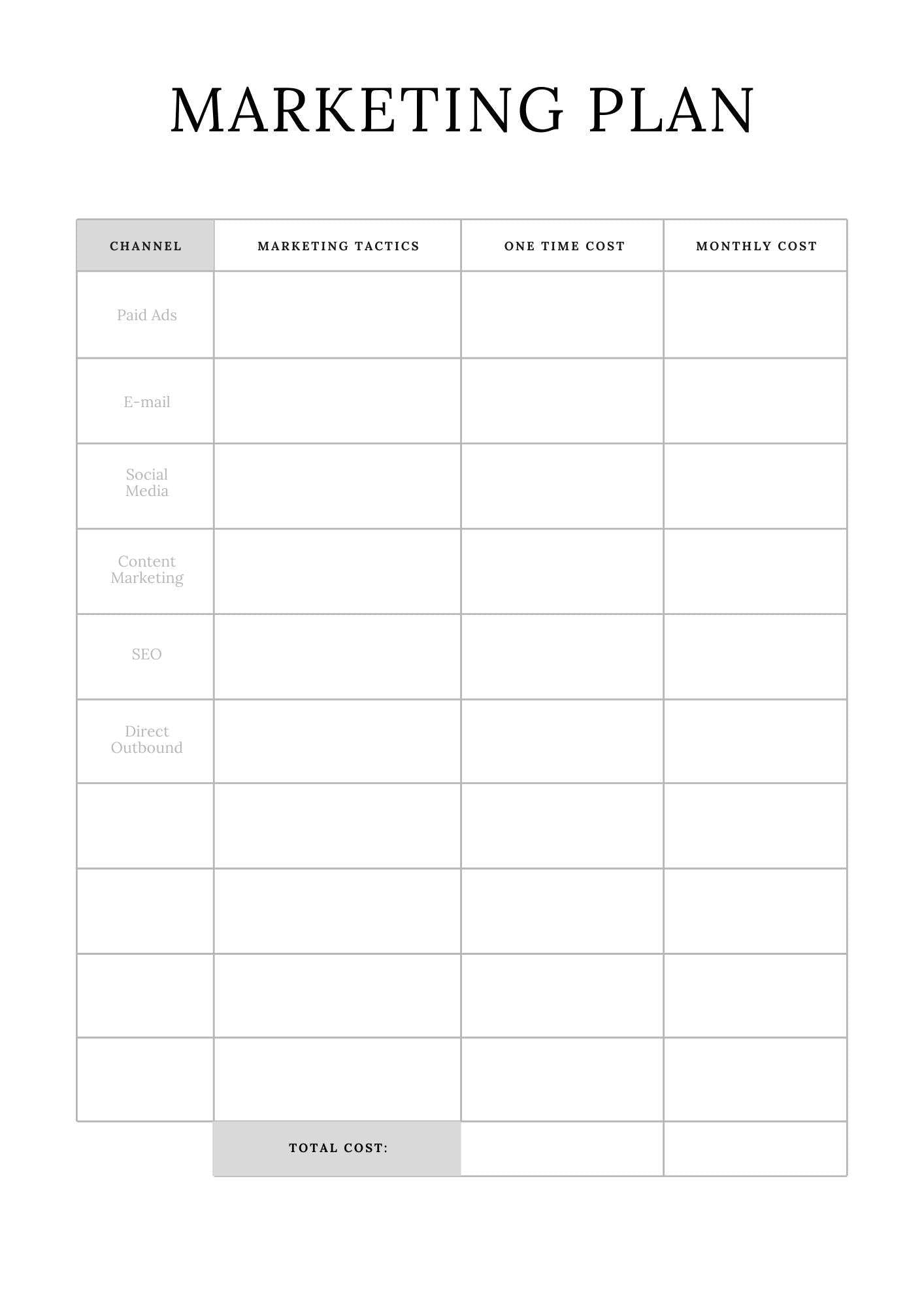 Product Launch Planner -42 Pages