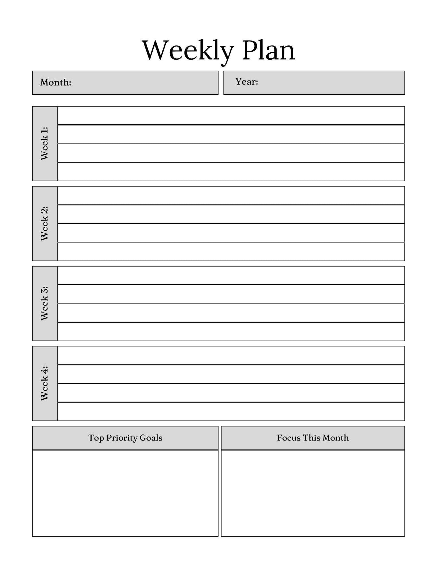 Small Business Planner - 61 Pages