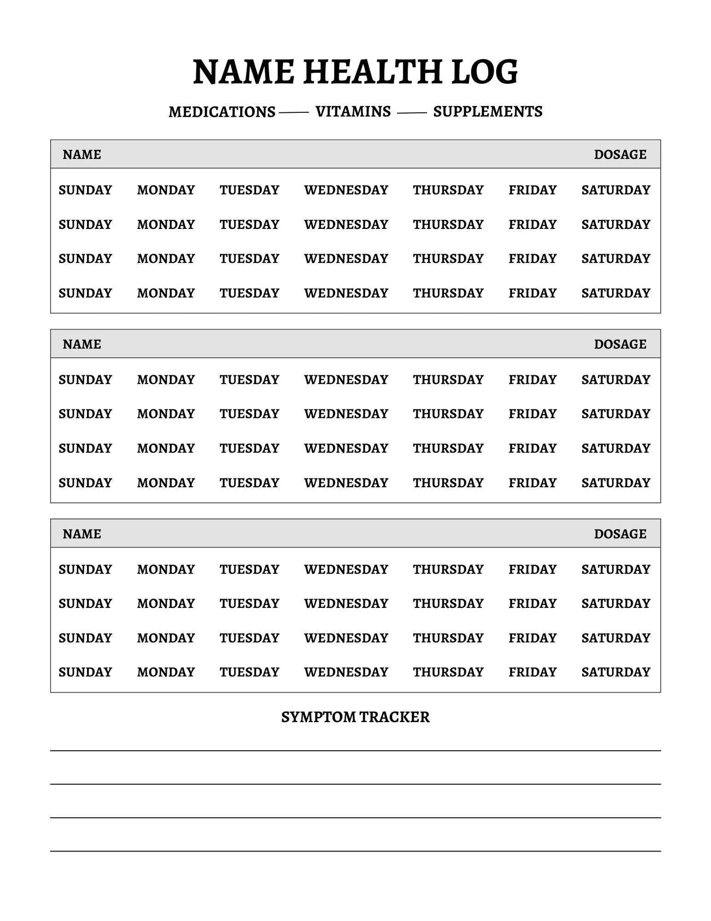 New Born Planner