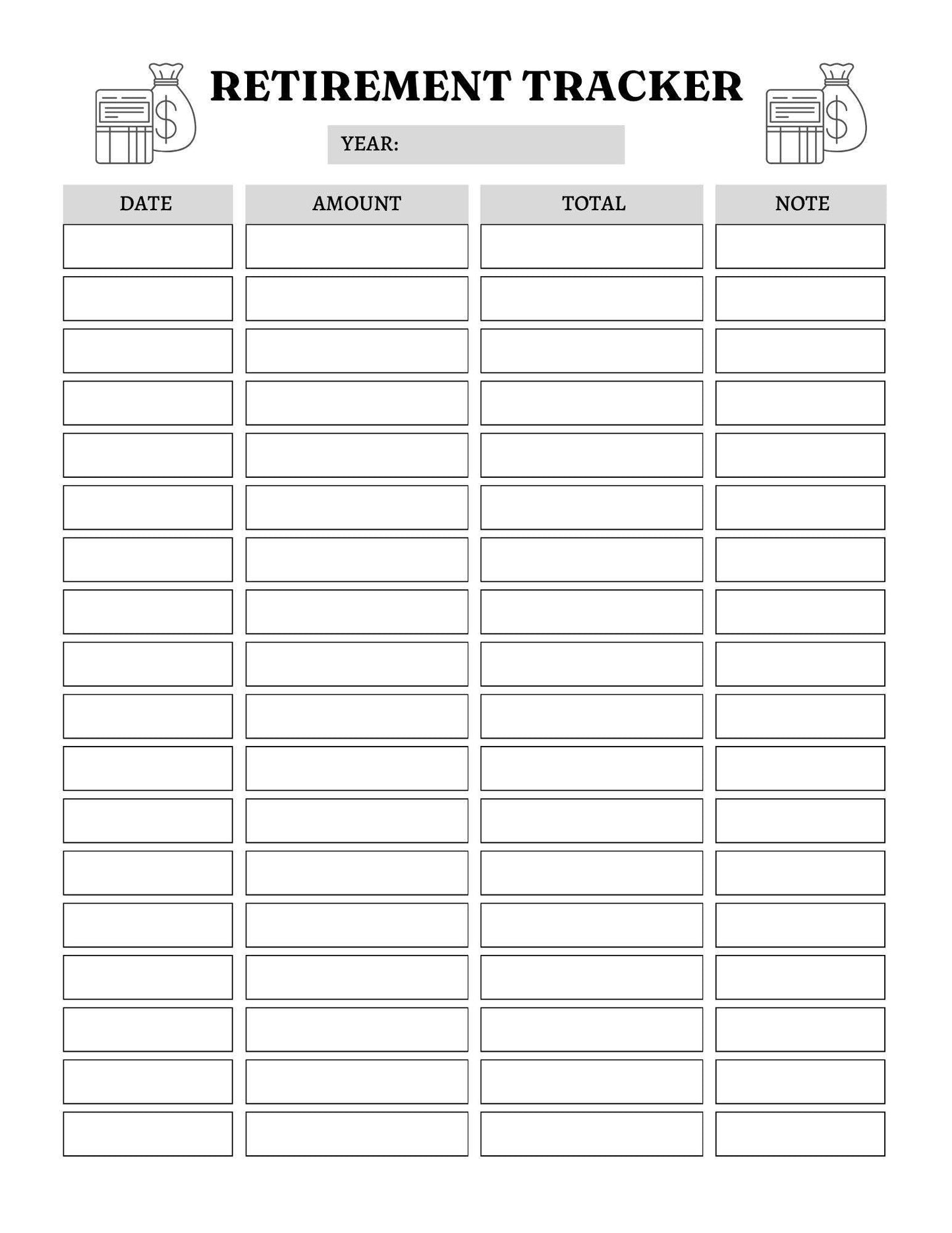 Budget Tracker Planner