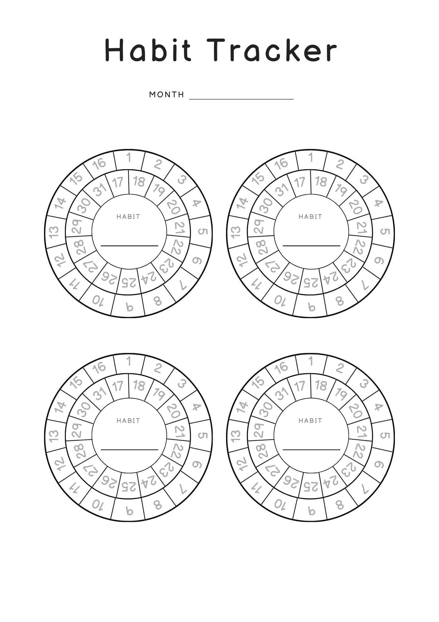 Habit Trackers