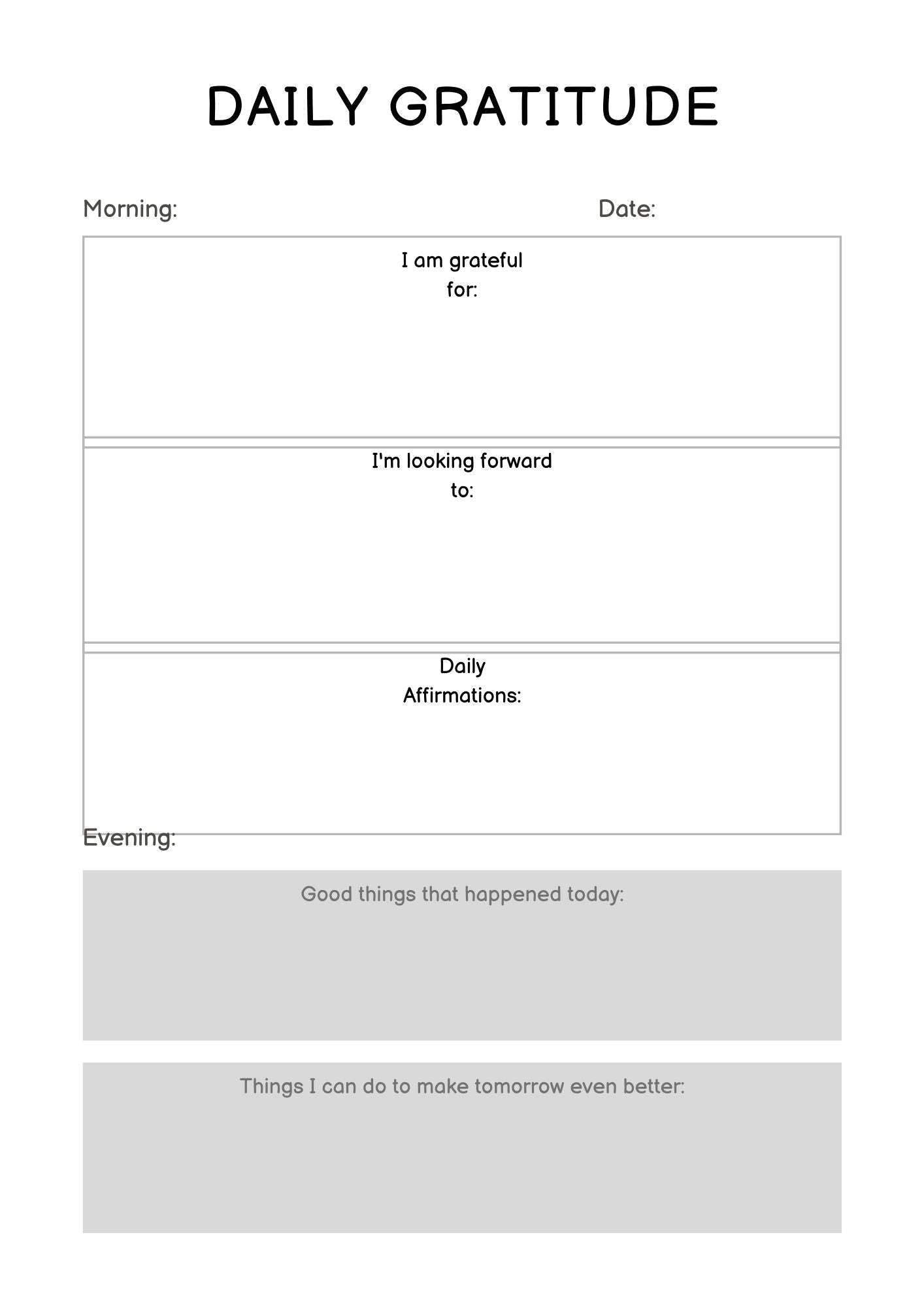 Manifestation Planner