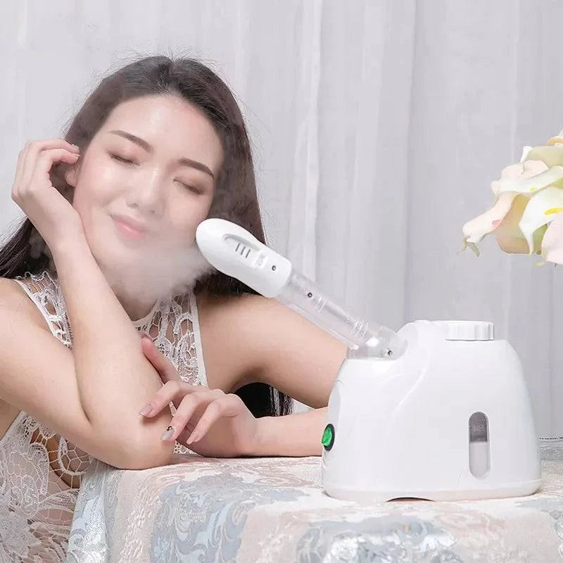 Facial Steamer and Humidifier for Deep Face Cleaning | Home Spa Skin Care