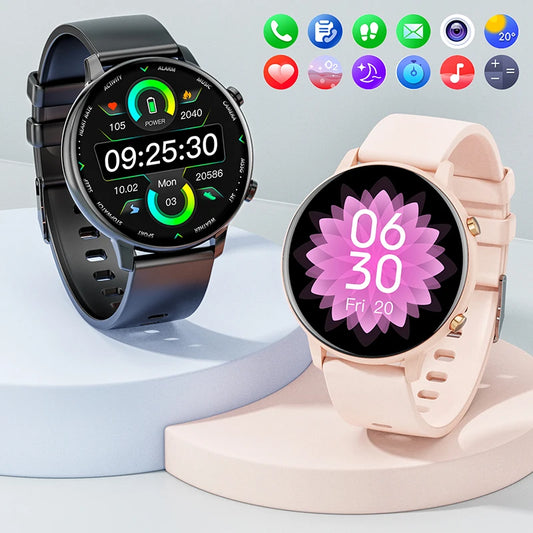 Karchilor 2024 Women’s Smartwatch – 1.39" Touch Screen Bluetooth Call, IP67 Waterproof Fitness Tracker 🌟📱