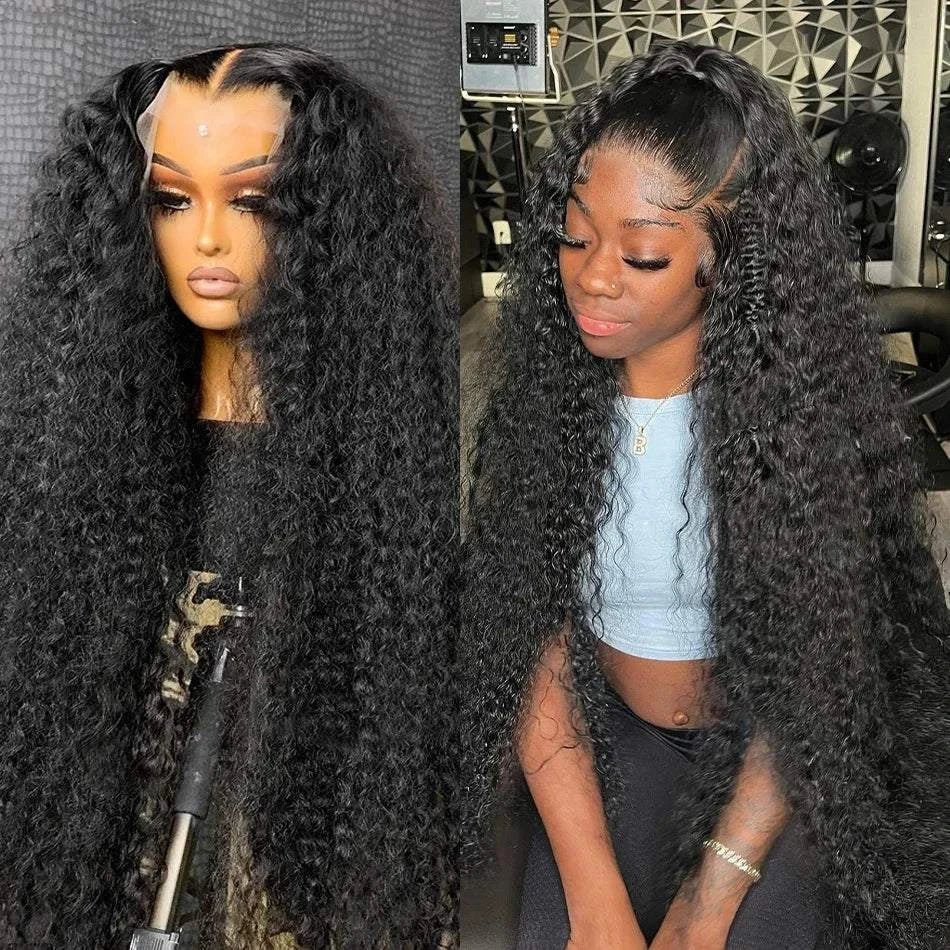 Shop All I Want Shop All I Want 💧 300% Deep Wave Frontal Wig – 13x6 HD Lace, Brazilian Water Wave for Women ✨