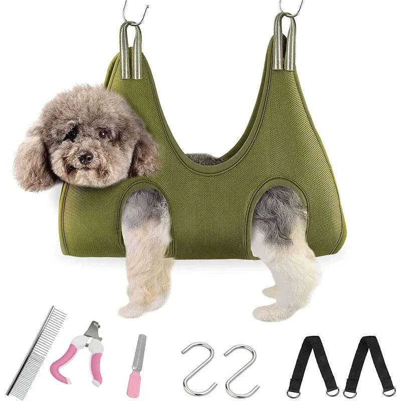 Shop All I Want SHOP ALL I WANT Pet Grooming Hammocks: Restraint for Beauty! 🐾🚿