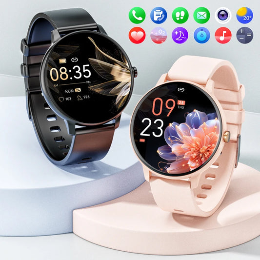 Karchilor 2024 Women’s Smartwatch – 1.39" Touch Screen Bluetooth Call, IP67 Waterproof Fitness Tracker 🌟📱