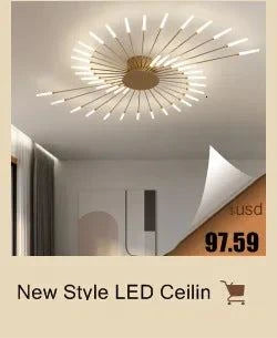 Acrylic LED Ceiling Chandelier with Remote for Indoor SpacesIlluminate your home with this sleek and modern acrylic LED ceiling chandelier, perfect for enhancing any indoor space. With a remote control feature for ease of useShop All I WantShop All I WantAcrylic LED Ceiling Chandelier