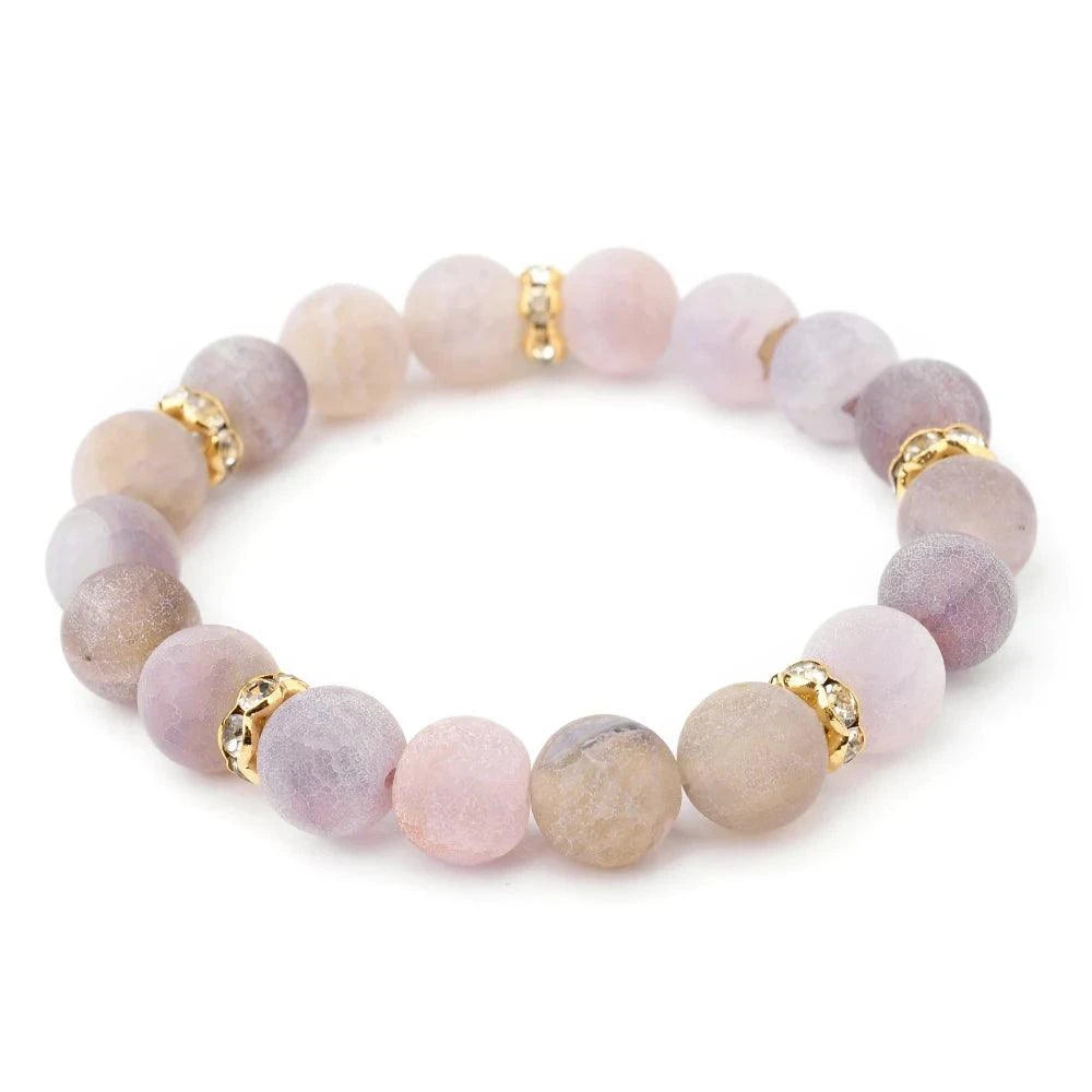 Shop All I Want 8-Drangon Agate / 18cm SHOP ALL I WANT Colored Stone Bracelets