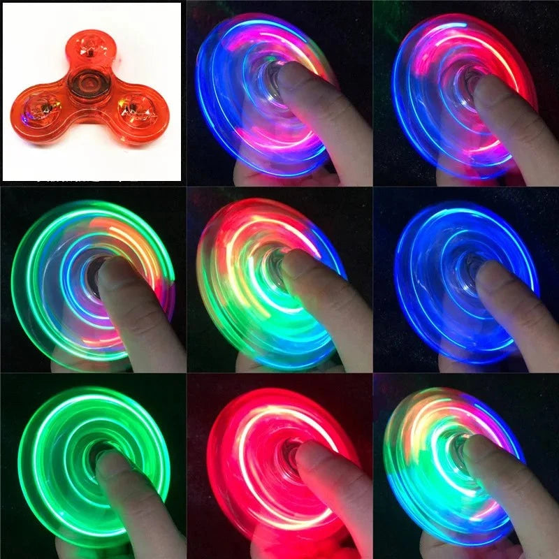 Shop All I Want red SHOP ALL I WANT LED Fidget Spinner: Glow in the Dark Fun! 🌌🌀 #StressRelief #KineticToys