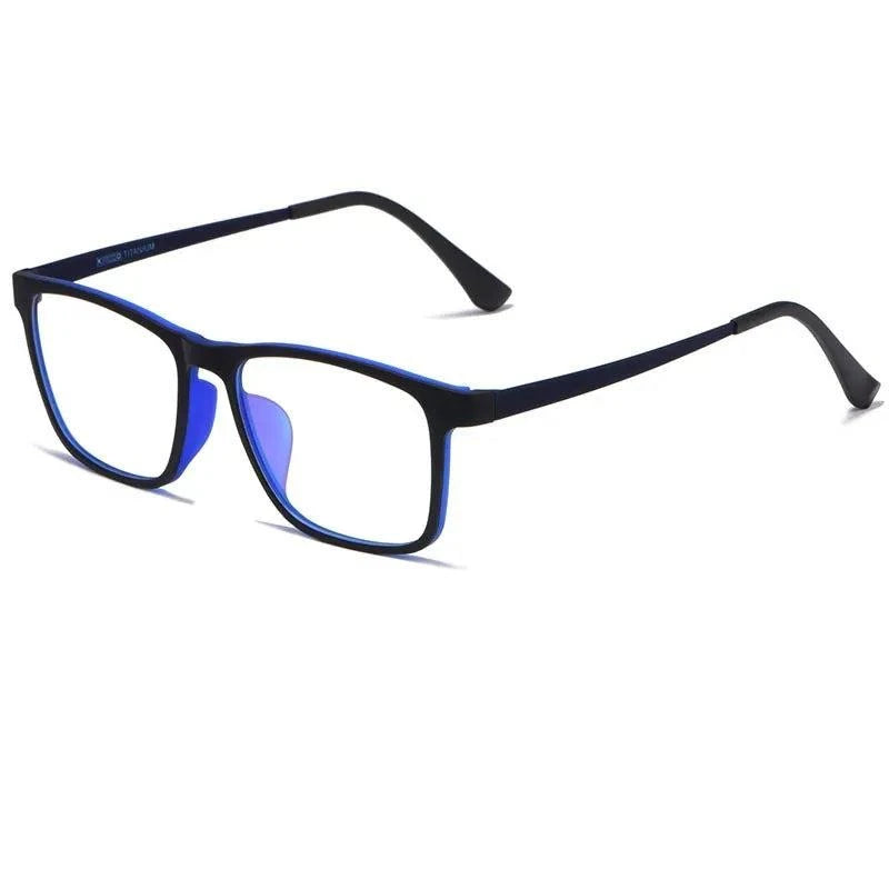 Shop All I Want Black Blue Shop All I Want Ultra-Light Titanium Eyeglasses Frame 🕶️