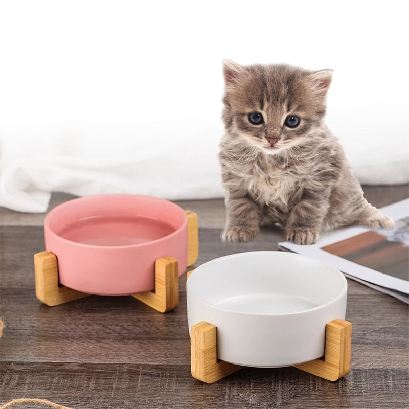 Shop All I Want SHOP ALL I WANT Ceramic Pet Bowls and Stands