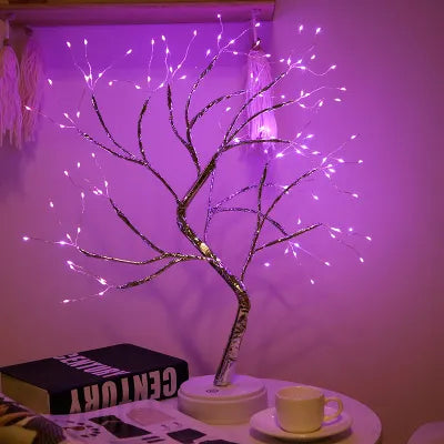 Shop All I Want 108LED pink SHOP ALL I WANT LED Night Light Tree