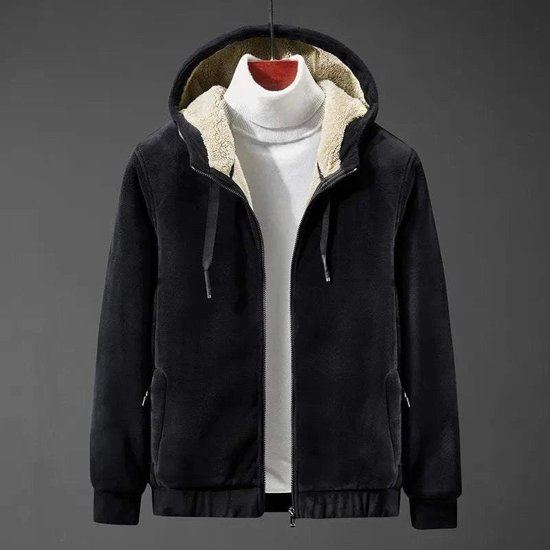 Shop All I Want black / XXXS SHOP ALL I WANT Lamb Cashmere Men's Hoodie: Cozy Elegance! 🐑🧥