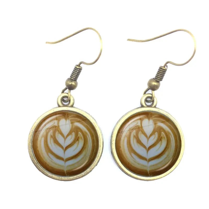 Shop All I Want 15 SHOP ALL I WANT Coffee Latte Earrings ☕