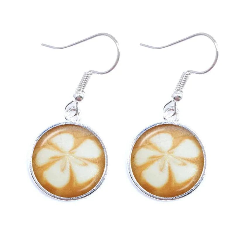 Shop All I Want 1 SHOP ALL I WANT Coffee Latte Earrings ☕