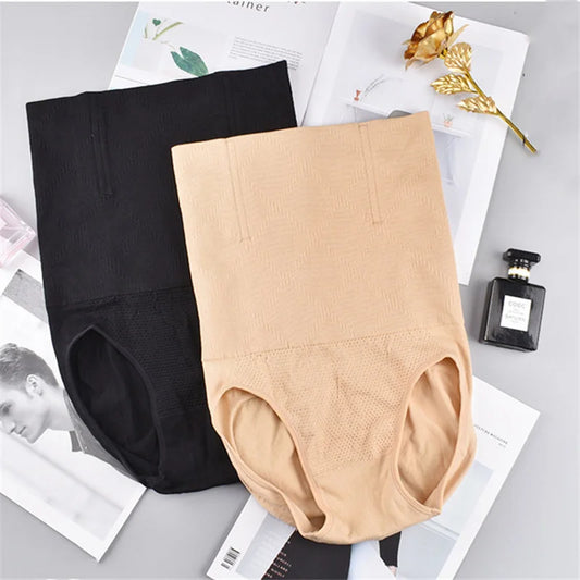 Seamless High Waist Shaping Panties: Slimming & Breathable Comfort! 🌼👙