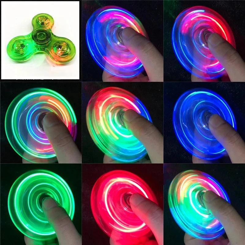 Shop All I Want green SHOP ALL I WANT LED Fidget Spinner: Glow in the Dark Fun! 🌌🌀 #StressRelief #KineticToys