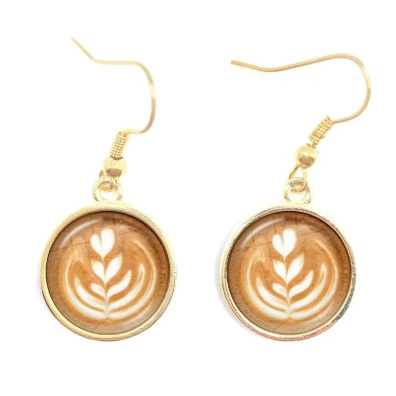 Shop All I Want 17 SHOP ALL I WANT Coffee Latte Earrings ☕