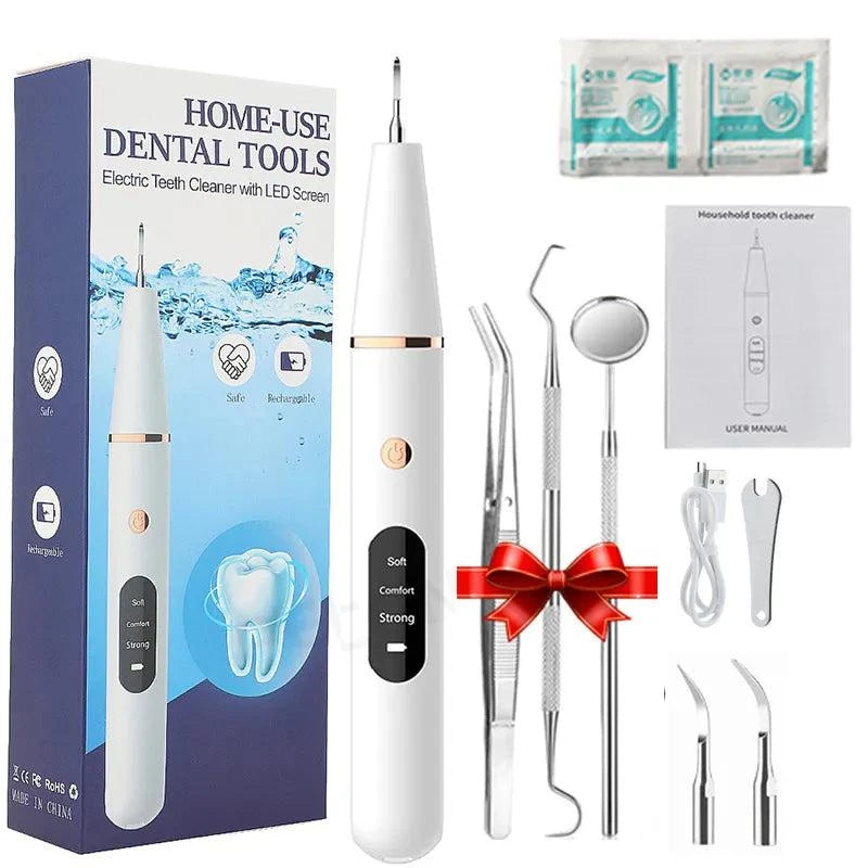 Shop All I Want White Kit SHOP ALL I WANT Ultrasonic Dental Calculus Remover