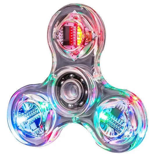 Shop All I Want SHOP ALL I WANT LED Fidget Spinner: Glow in the Dark Fun! 🌌🌀 #StressRelief #KineticToys