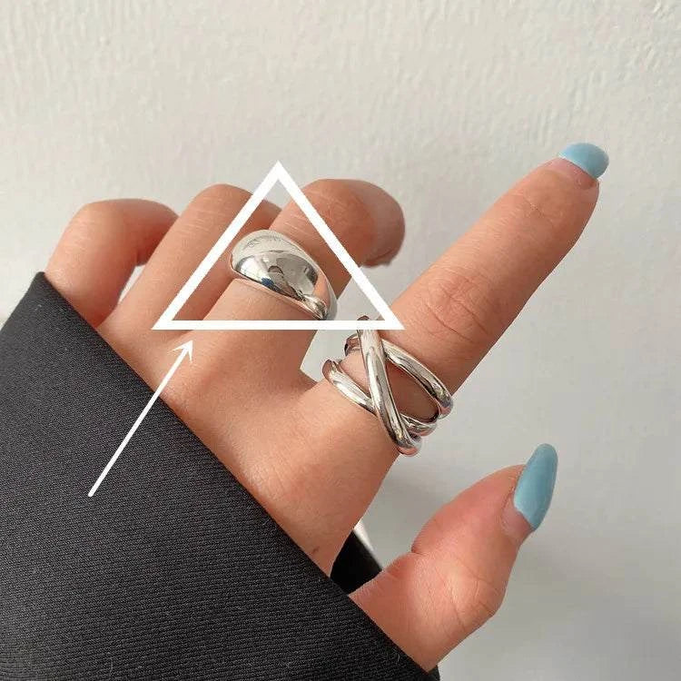 Shop All I Want Style B / Resizable SHOP ALL I WANT Sterling Silver Ring