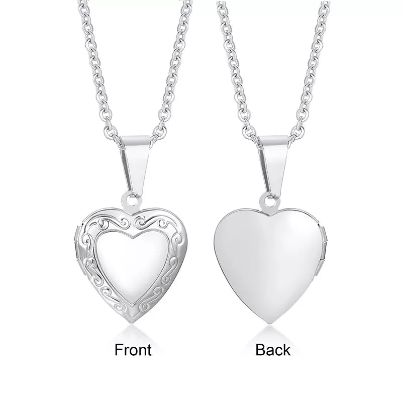 Shop All I Want PN-1364S SHOP ALL I WANT Heart Locket Pendant 💖📸 #FamilyLoveNecklace